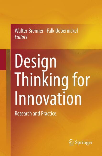 Cover: 9783319798936 | Design Thinking for Innovation | Research and Practice | Taschenbuch