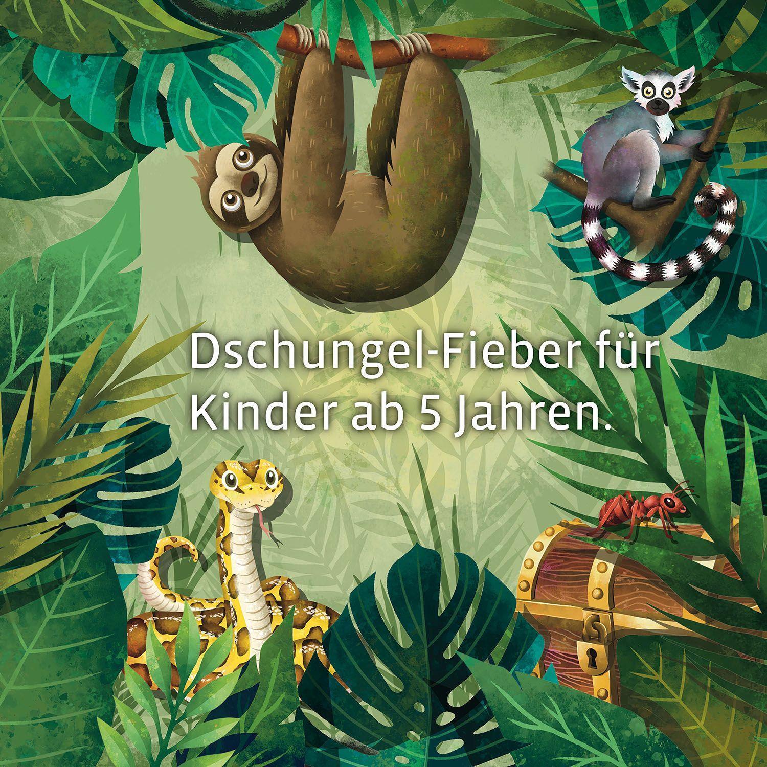 Bild: 4002051683375 | EXIT® - Das Spiel Kids: Rätselspaß im Dschungel | Inka Brand (u. a.)