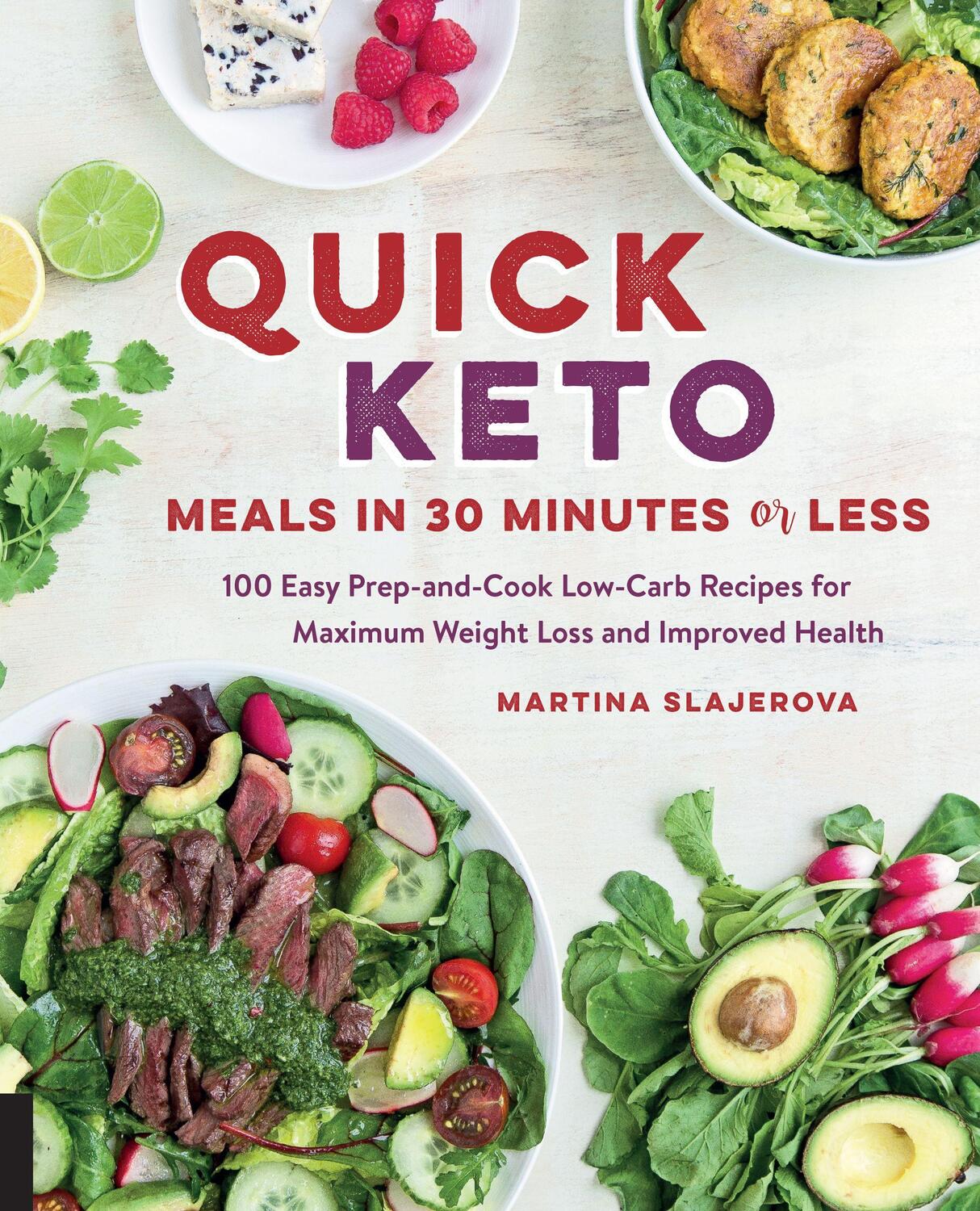 Cover: 9781592337613 | Quick Keto Meals in 30 Minutes or Less | Martina Slajerova | Buch