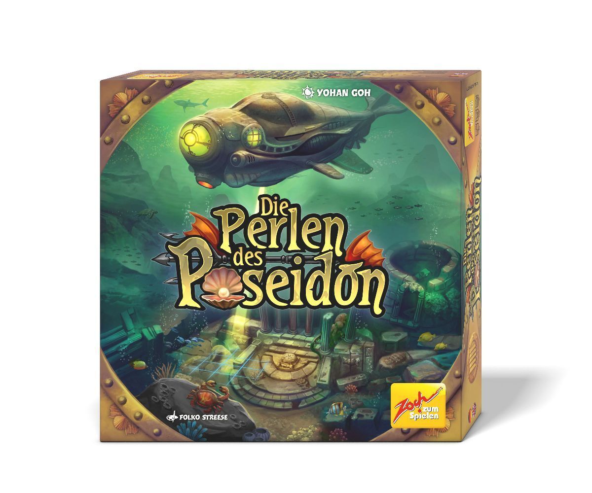 Cover: 4015682051741 | Die Perlen des Poseidon | Spiel | Bunter Stückkarton | 601105174