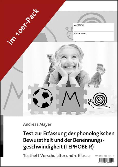 Cover: 9783497032402 | Test zur Erfassung der phonologischen Bewusstheit und der...