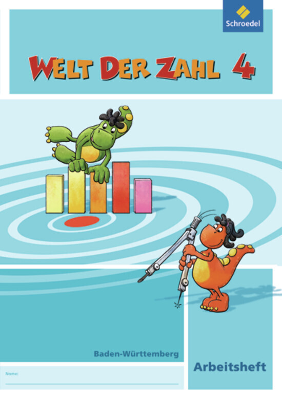 Cover: 9783507046443 | Welt der Zahl - Ausgabe 2010 für Baden-Württemberg | Arbeitsheft 4