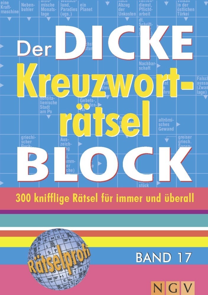 Cover: 9783625172420 | Der dicke Kreuzworträtsel-Block 17 | Stück | 336 S. | Deutsch | 2014