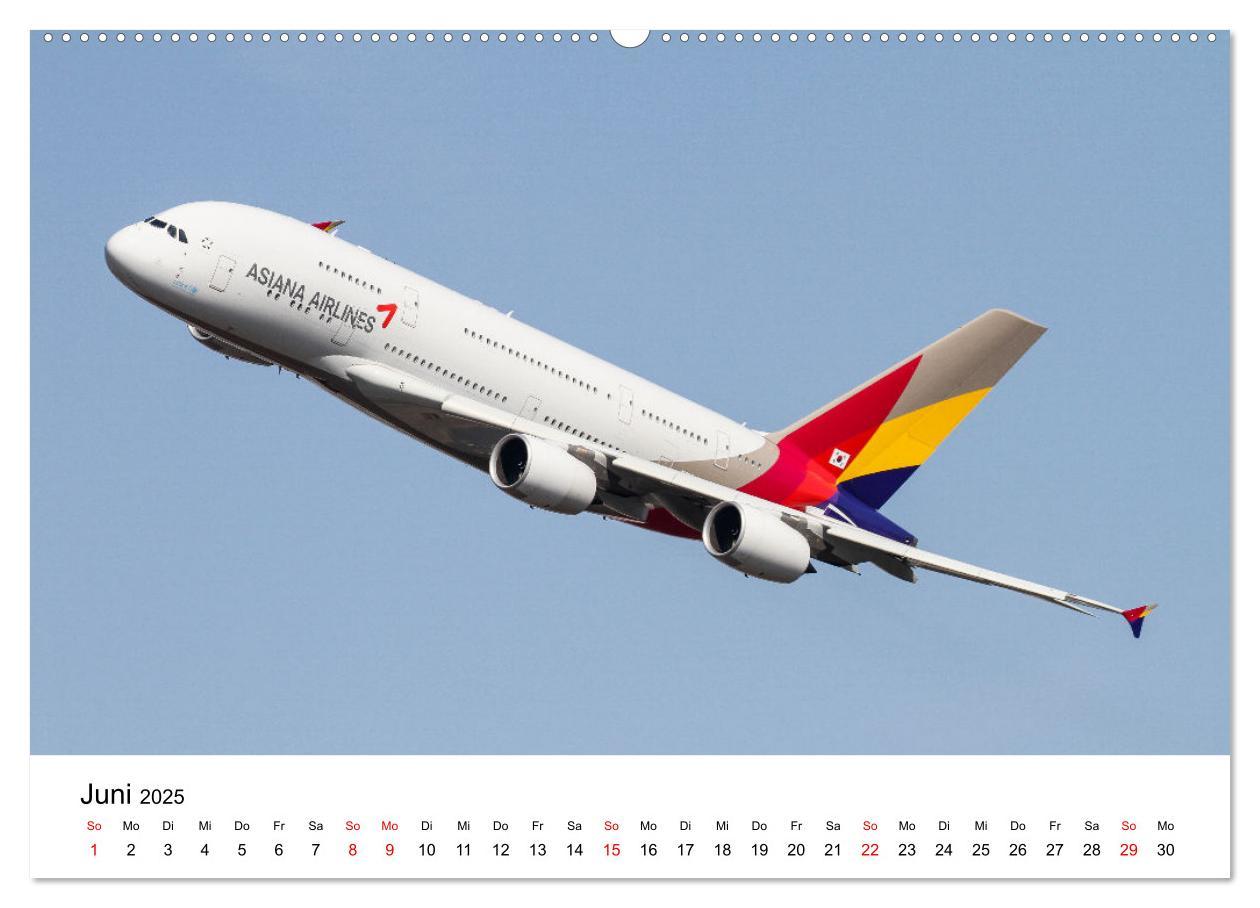 Bild: 9783435018635 | Airbus A380 Superjumbo 2025 (hochwertiger Premium Wandkalender 2025...