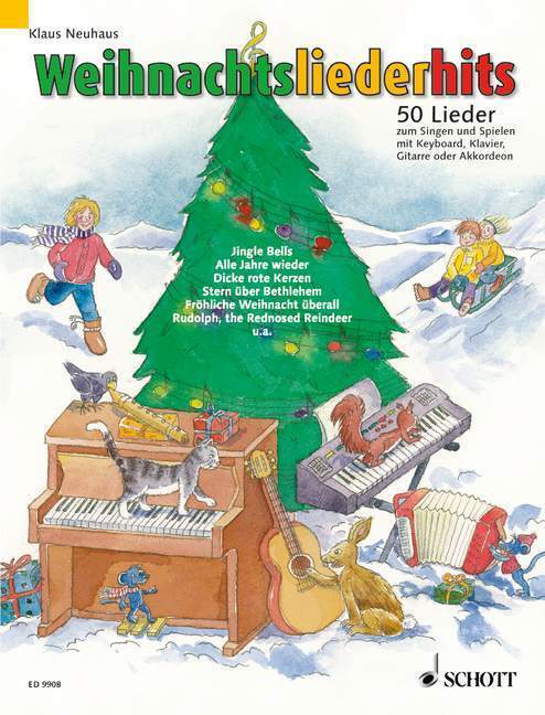 Cover: 9783795705374 | Weihnachtsliederhits, für Klavier, Akkordeon, Keyboard u. Gitarre