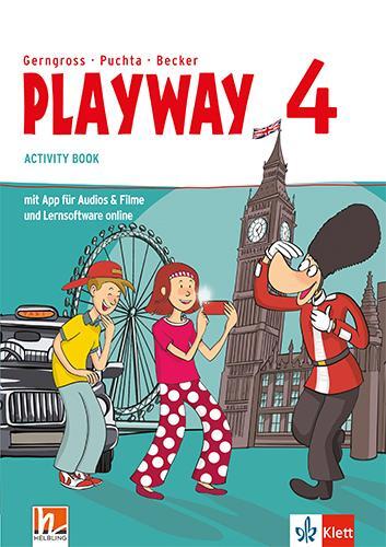 Cover: 9783125883543 | Playway 4. Ab Klasse 3. Activity Book mit Lernsoftware online...