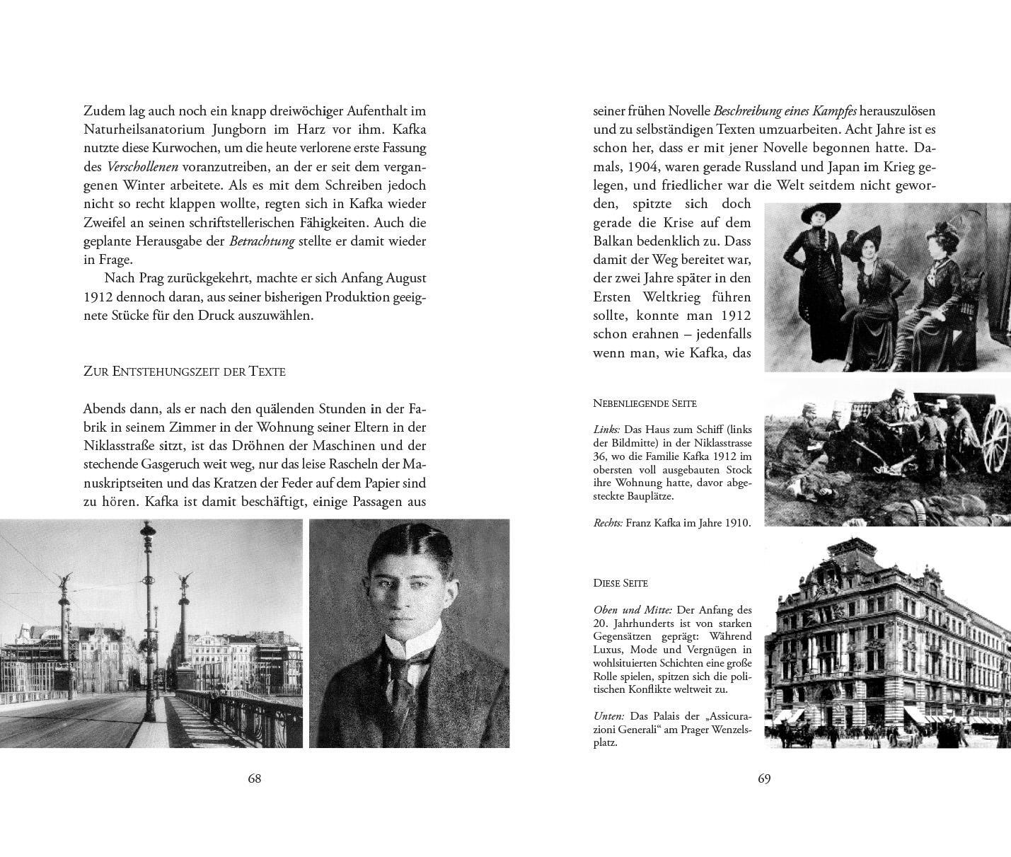 Bild: 9783899195033 | Betrachtung | Franz Kafka | Buch | Bibliotheca bohemica | Deutsch