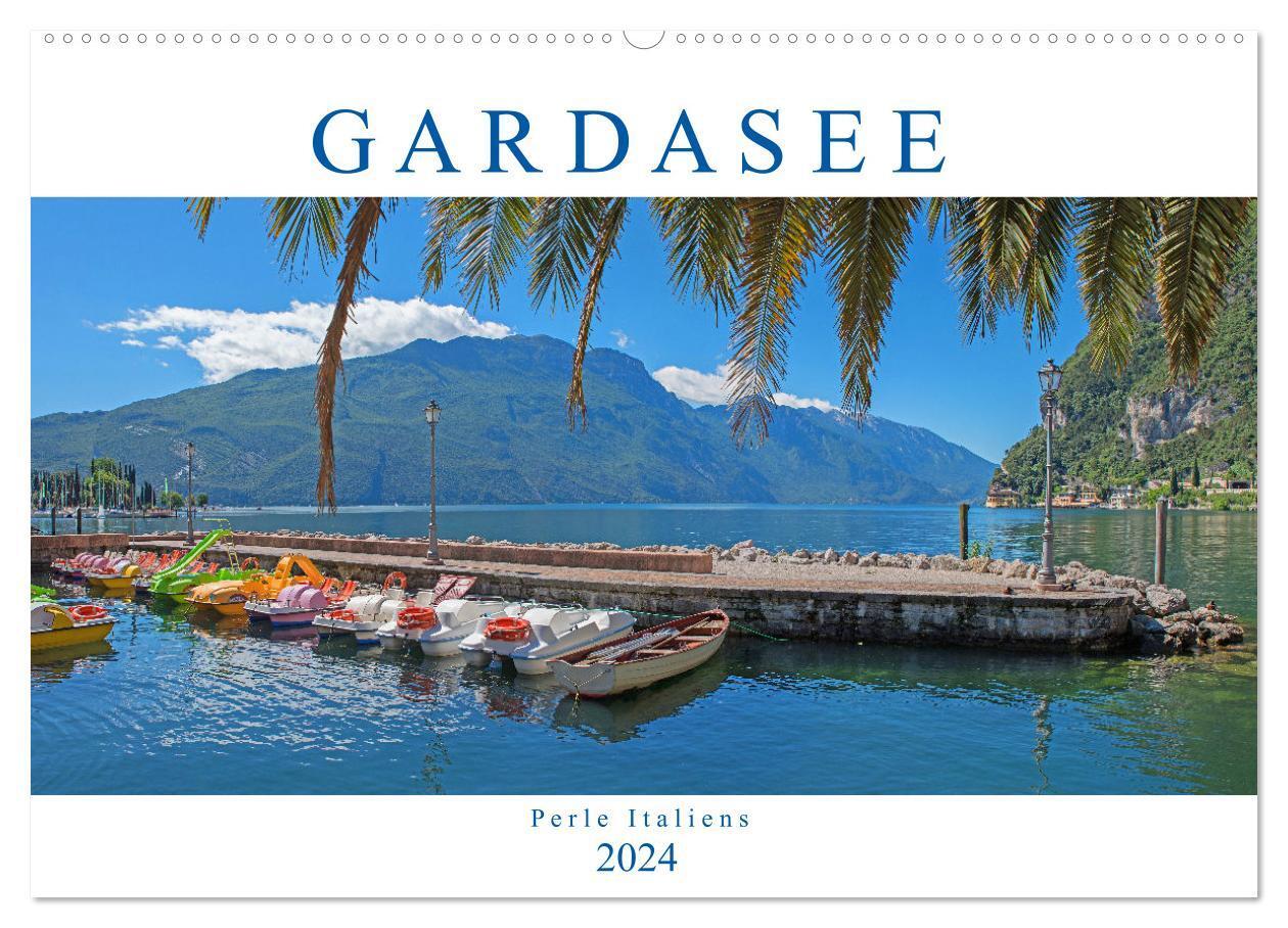 Cover: 9783383151309 | Gardasee - Perle Italiens 2024 (Wandkalender 2024 DIN A2 quer),...