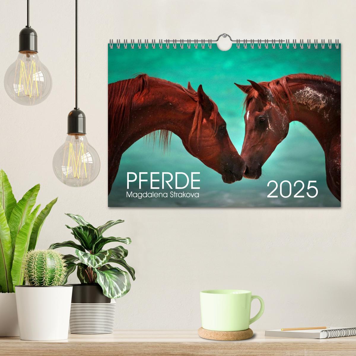 Bild: 9783435582815 | Pferde - Magdalena Strakova (Wandkalender 2025 DIN A4 quer),...