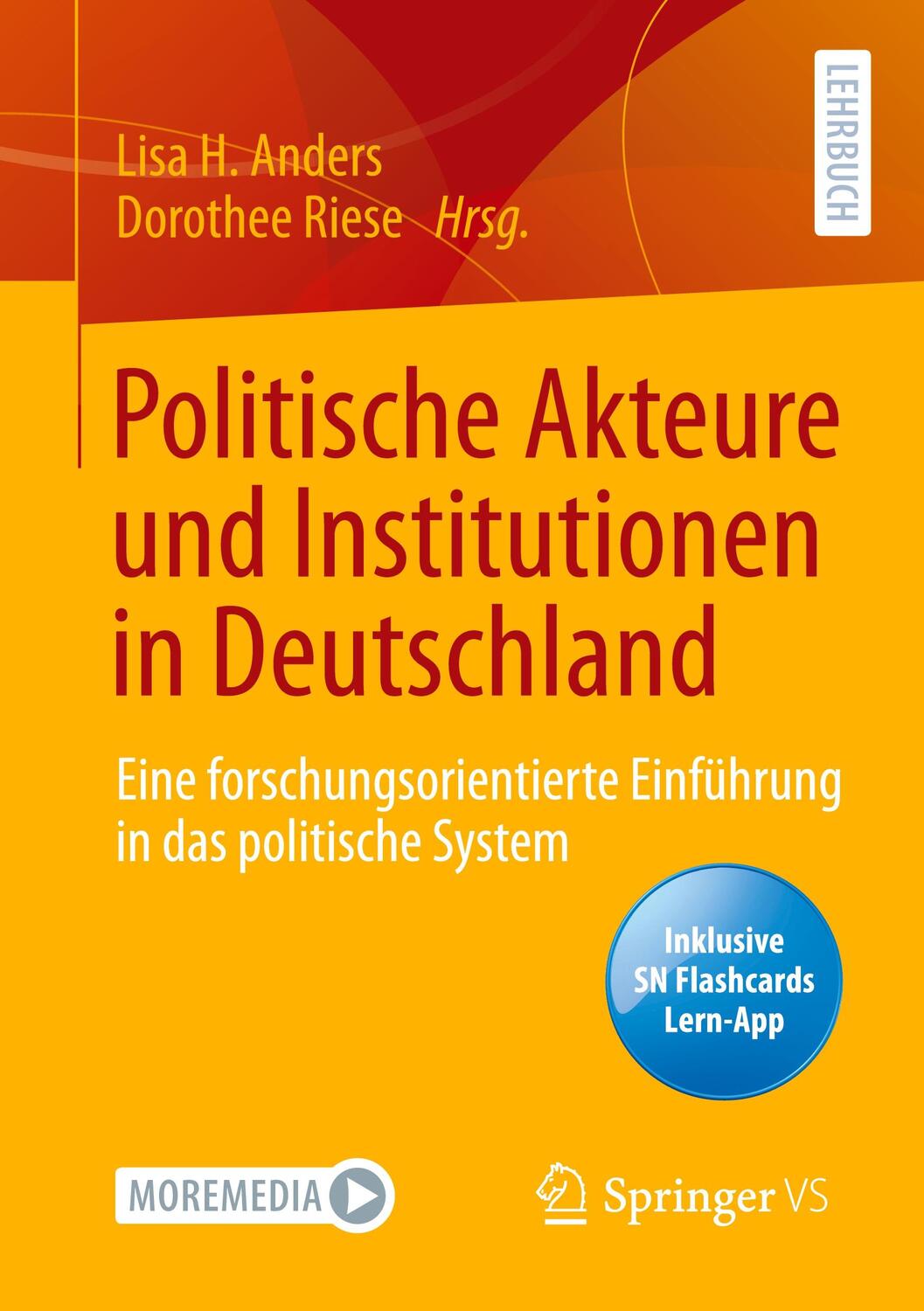 Cover: 9783658375522 | Politische Akteure und Institutionen in Deutschland | Riese (u. a.)