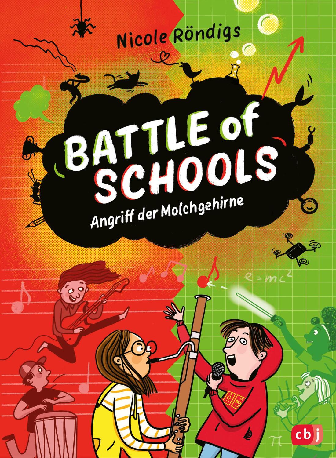Cover: 9783570180808 | Battle of Schools - Angriff der Molchgehirne | Nicole Röndigs | Buch