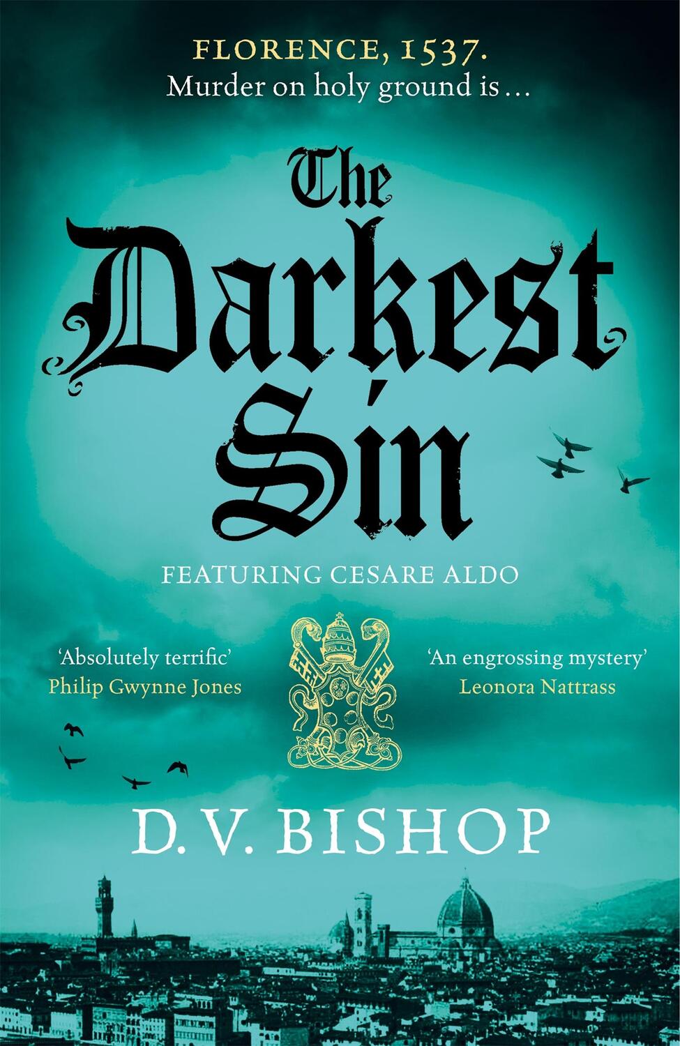 Cover: 9781529038828 | The Darkest Sin | Winner of the CWA Historical Dagger 2023 | Bishop