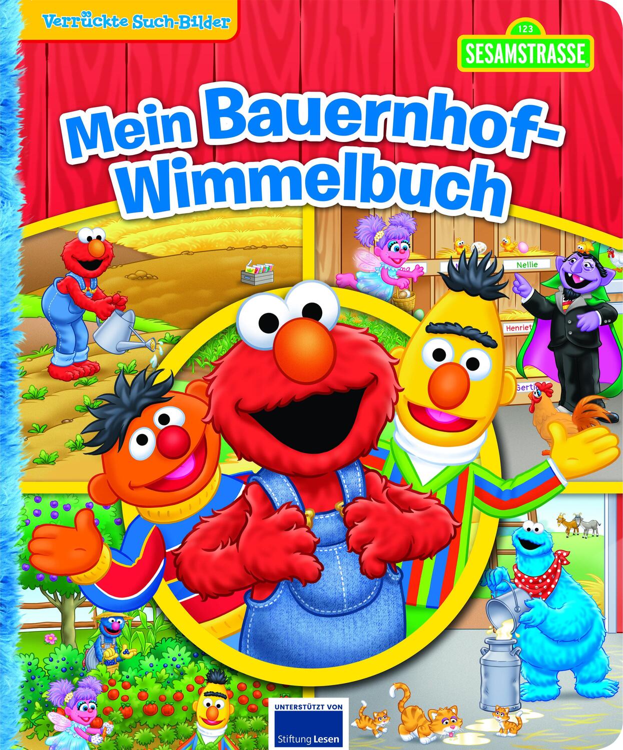 Cover: 9781503768185 | Sesamstraße - Verrückte Such-Bilder - Wimmelbuch - Pappbilderbuch...