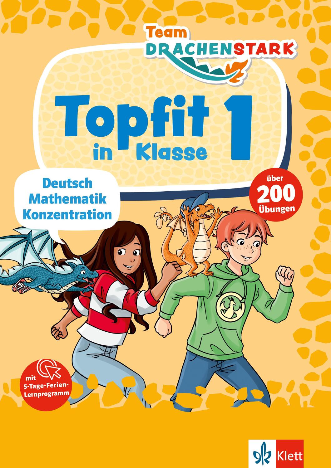 Cover: 9783129497890 | Team Drachenstark: Topfit in Klasse 1 | Taschenbuch | 128 S. | Deutsch