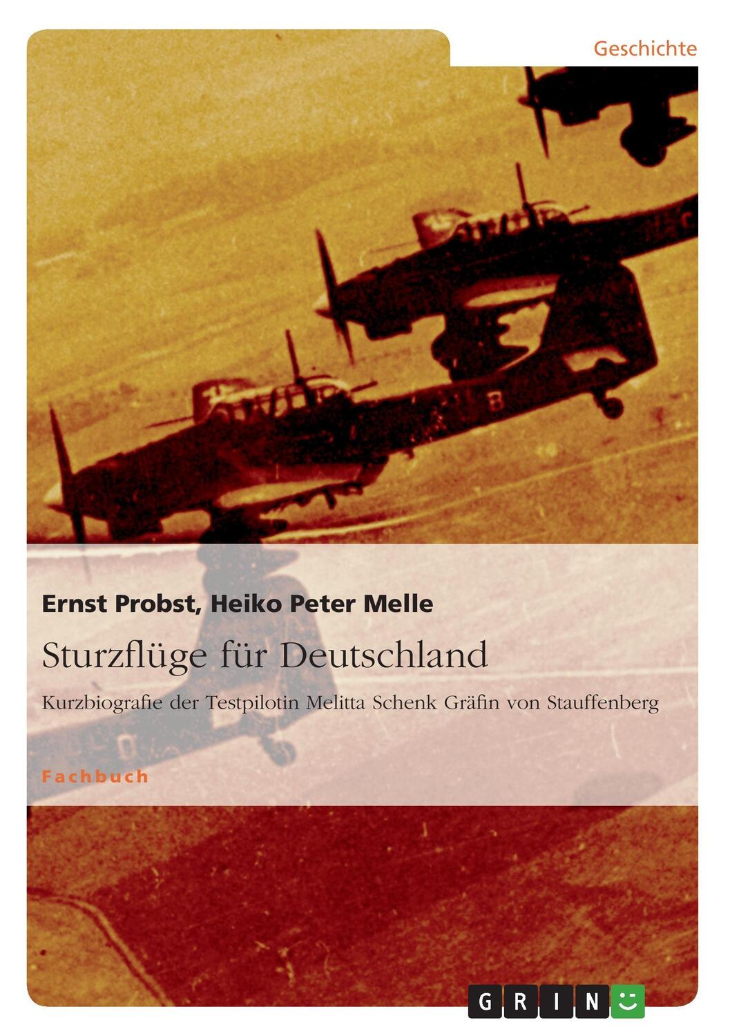 Cover: 9783656256090 | Sturzflüge für Deutschland | Ernst Probst | Taschenbuch | Paperback