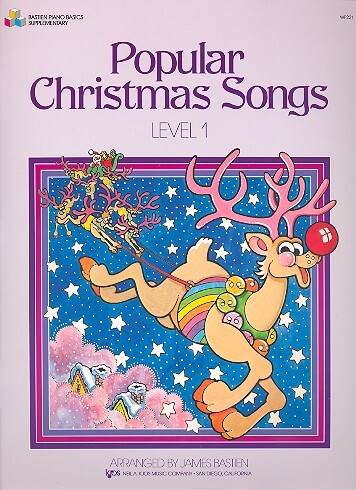 Cover: 9780849793080 | Popular Christmas Songs 1 | James Bastien | Bastien Piano Basics