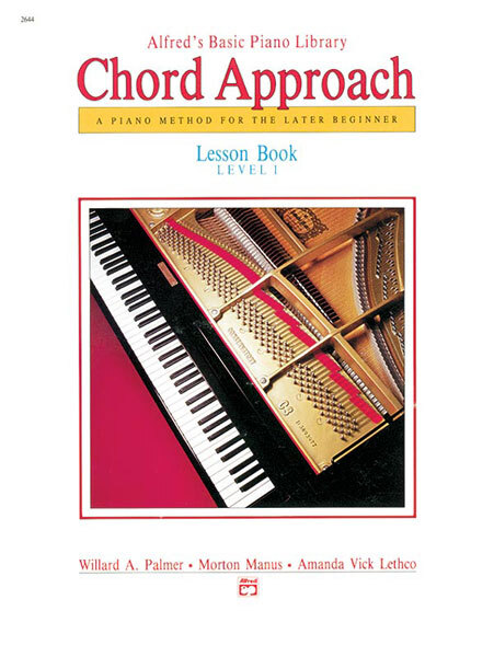 Cover: 38081012254 | Alfred's Basic Piano Library Chord Approach | Lesson 1 | Palmer | Buch