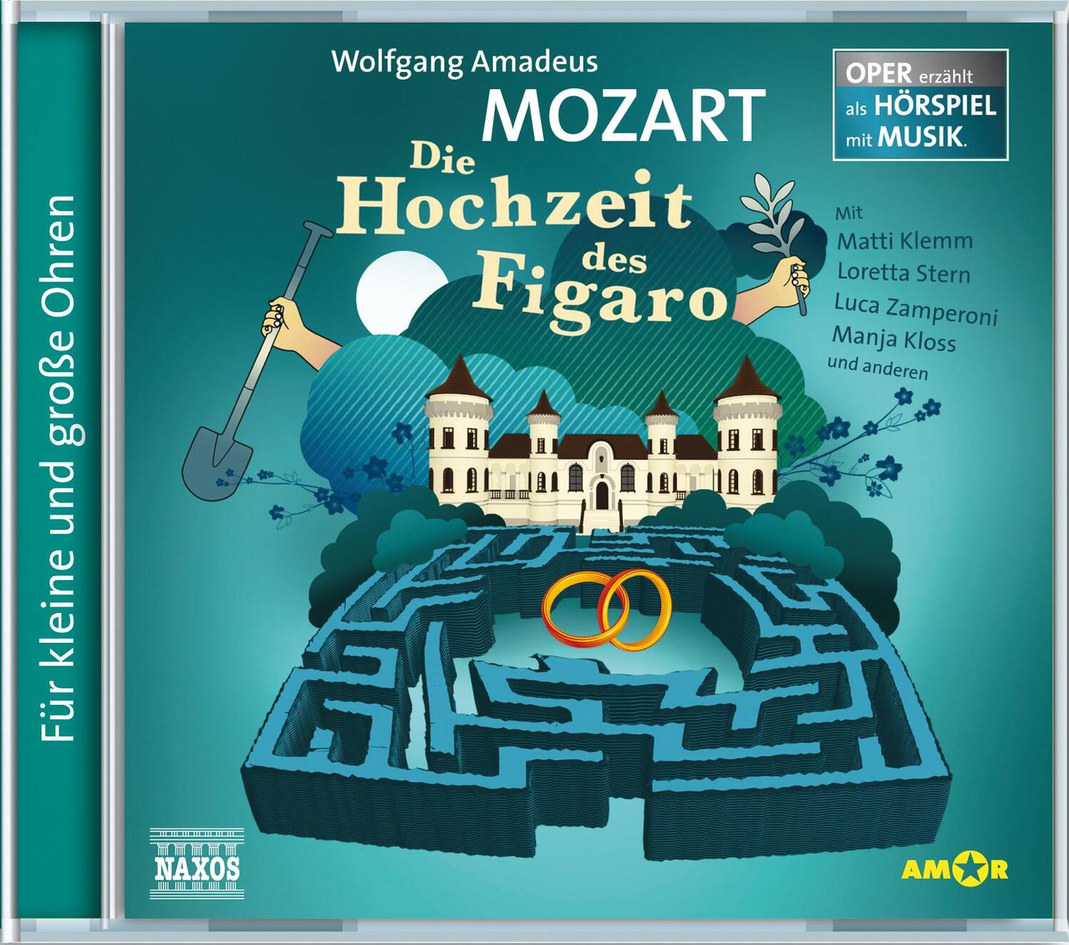 Cover: 9783944063171 | Mozart: Die Hochzeit des Figaro | Klemm/Stern/Zamperoni | Audio-CD