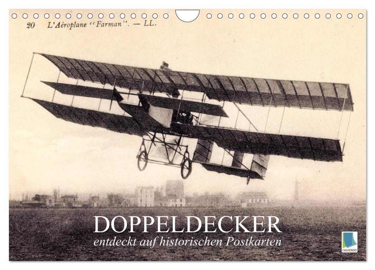 Cover: 9783383499067 | Doppeldecker entdeckt auf historischen Postkarten (Wandkalender...