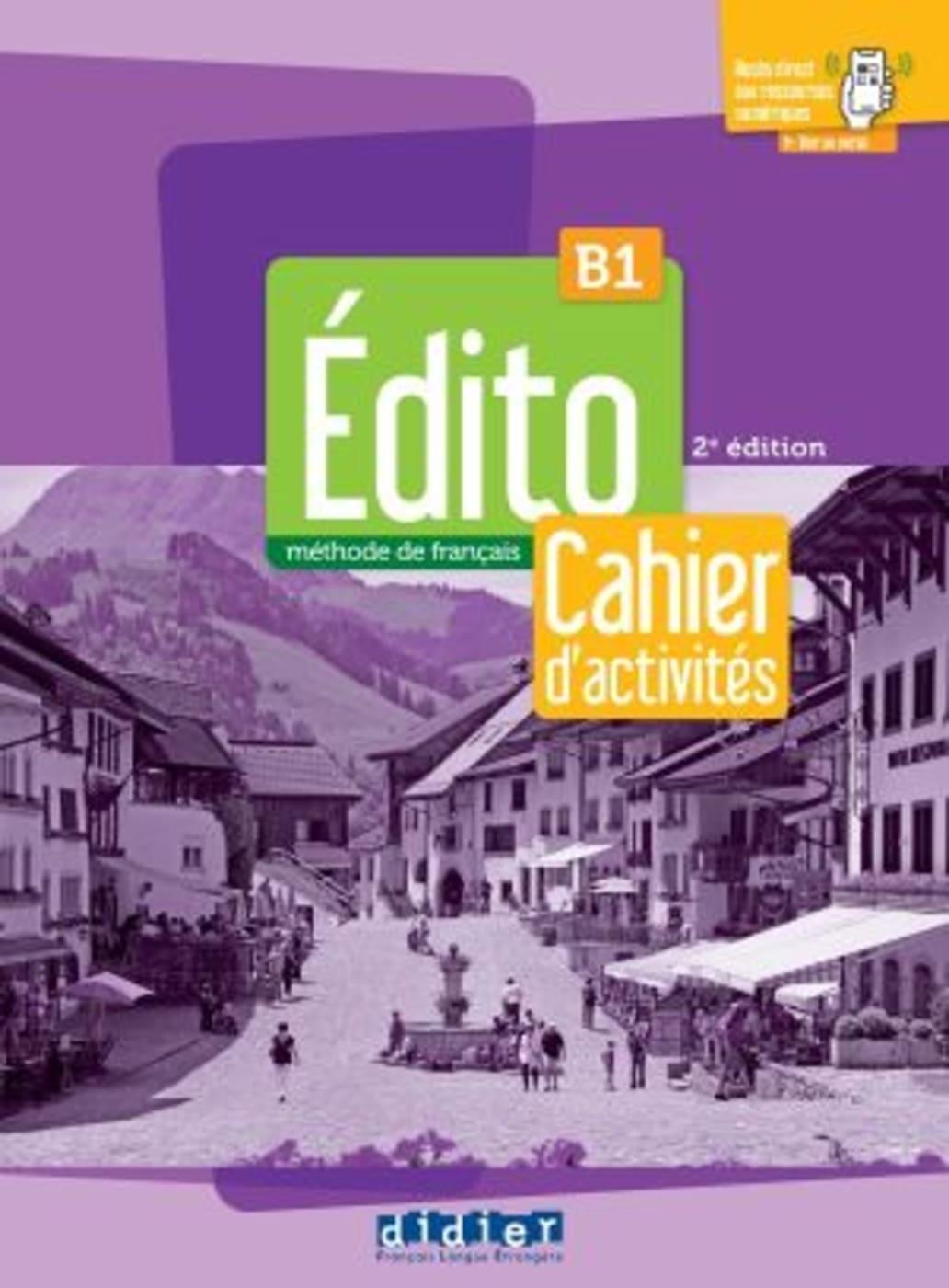 Cover: 9783125297616 | Édito B1, 3e édition. Cahier d'activités | Méthode de français | Buch