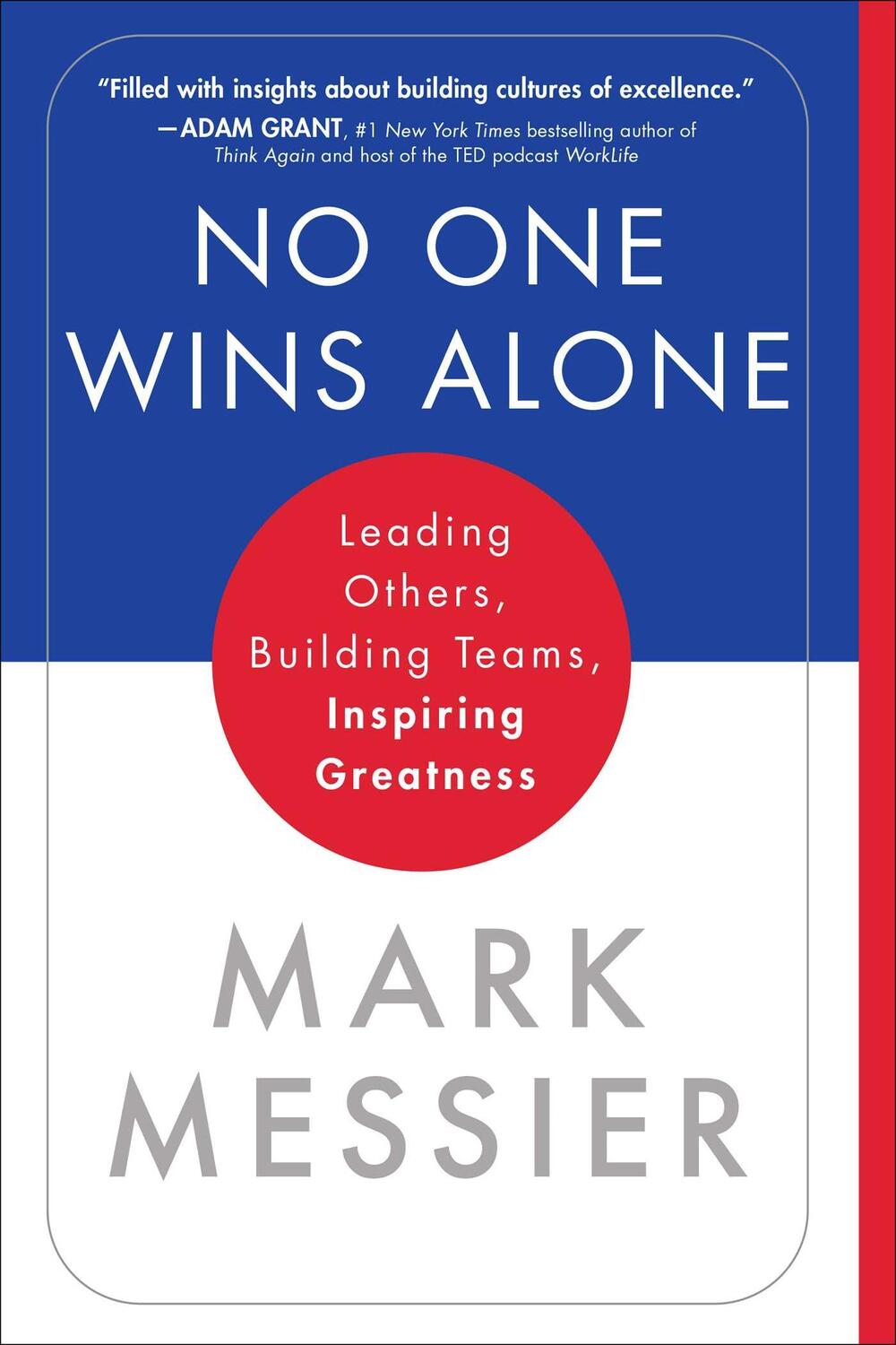 Cover: 9781982158576 | No One Wins Alone | Mark Messier (u. a.) | Taschenbuch | Englisch