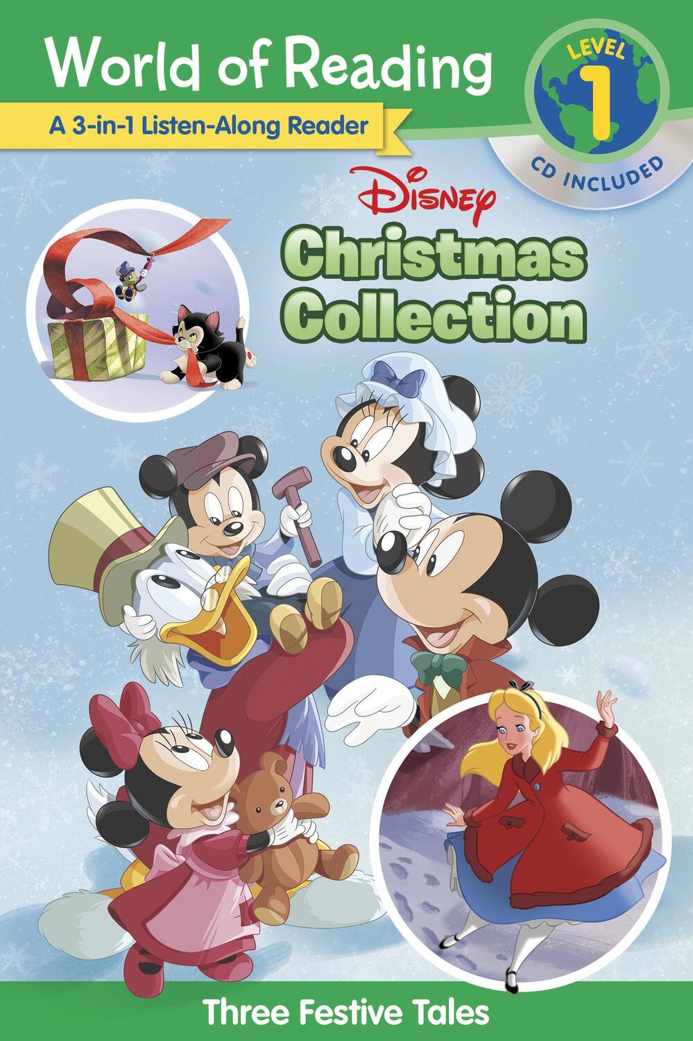 Cover: 9781368044875 | World of Reading: Disney Christmas Collection 3-In-1 Listen-Along...