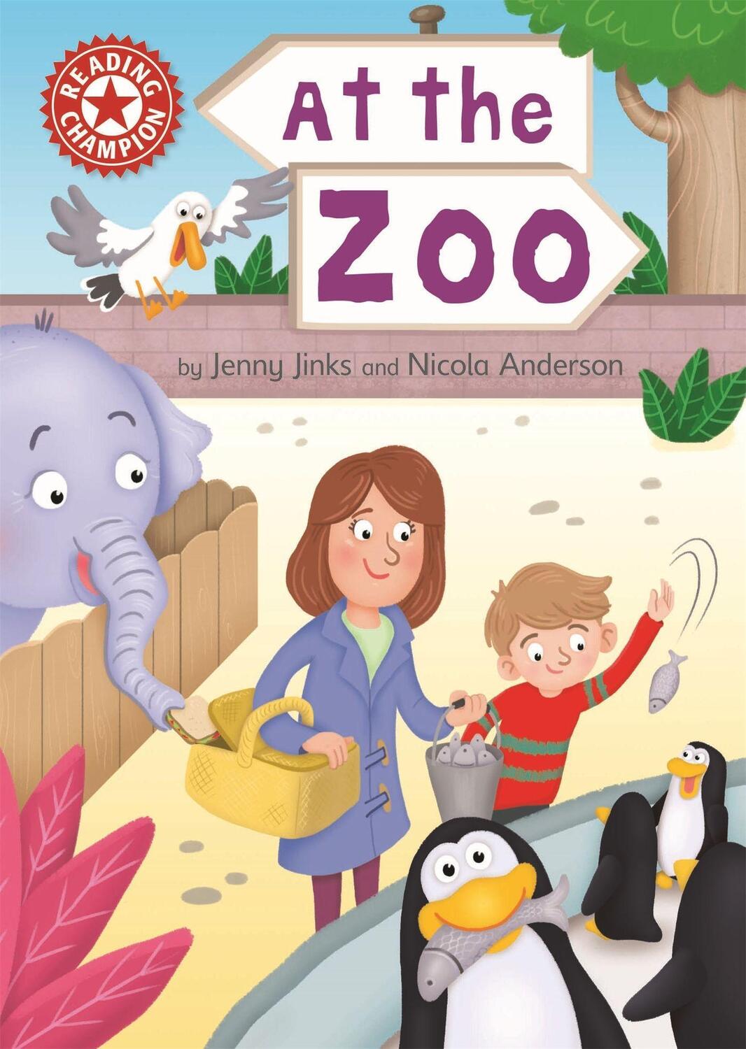 Cover: 9781445154589 | Reading Champion: At the Zoo | Independent Reading Red 2 | Jenny Jinks