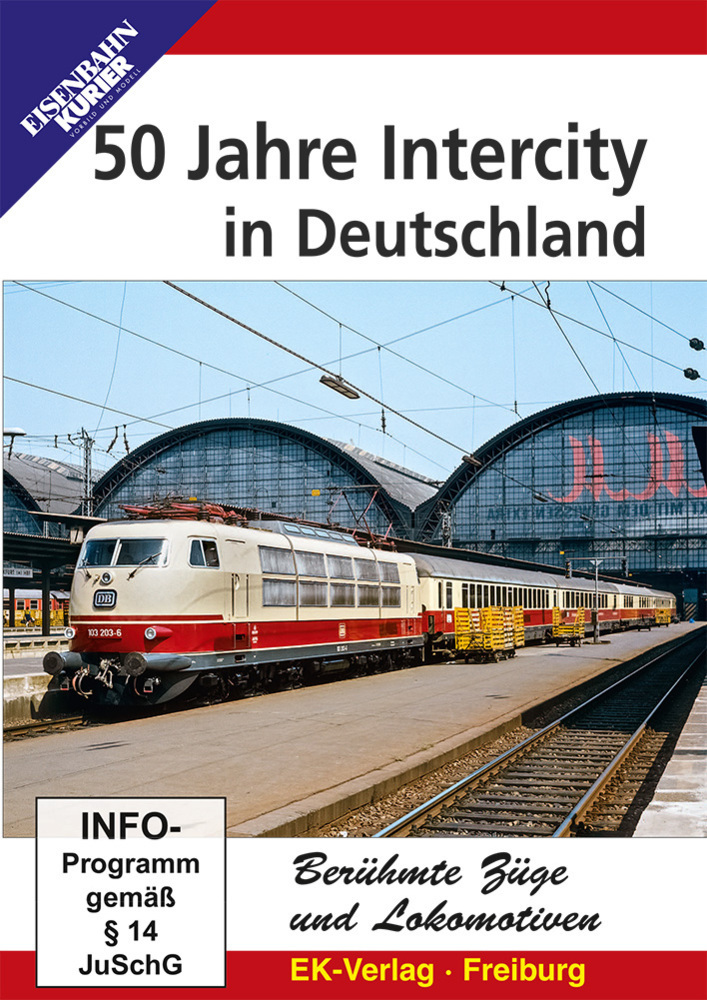 Cover: 4018876086017 | 50 Jahre Intercity in Deutschland, 1 DVD | DVD | DVDBOX | 58 Min.