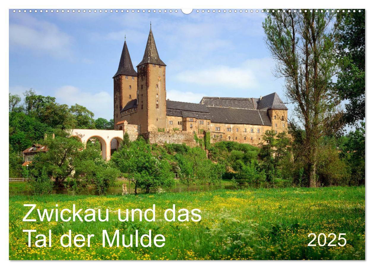 Cover: 9783435178254 | Zwickau und das Tal der Mulde (Wandkalender 2025 DIN A2 quer),...