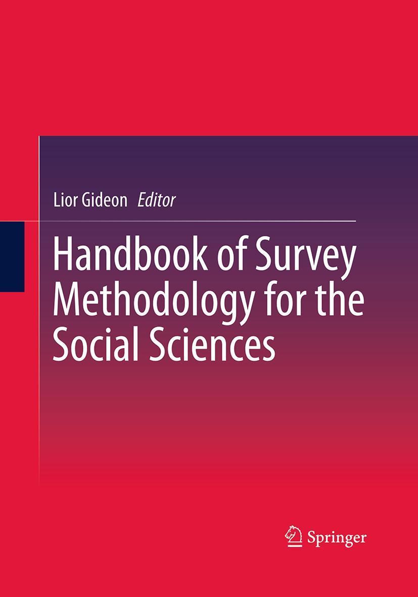 Cover: 9781493945160 | Handbook of Survey Methodology for the Social Sciences | Lior Gideon