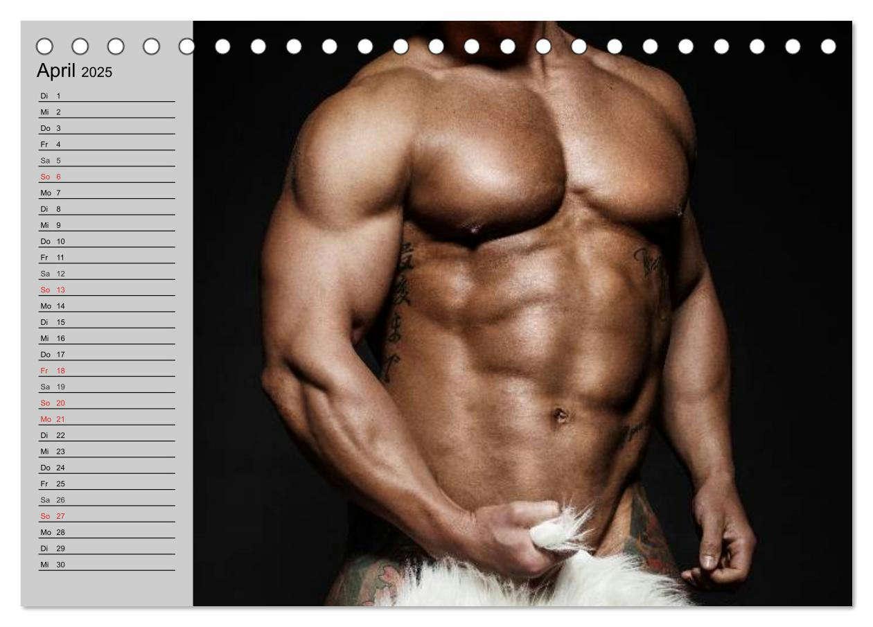 Bild: 9783435539666 | Erotische Männer. Adonis und Co. (Tischkalender 2025 DIN A5 quer),...