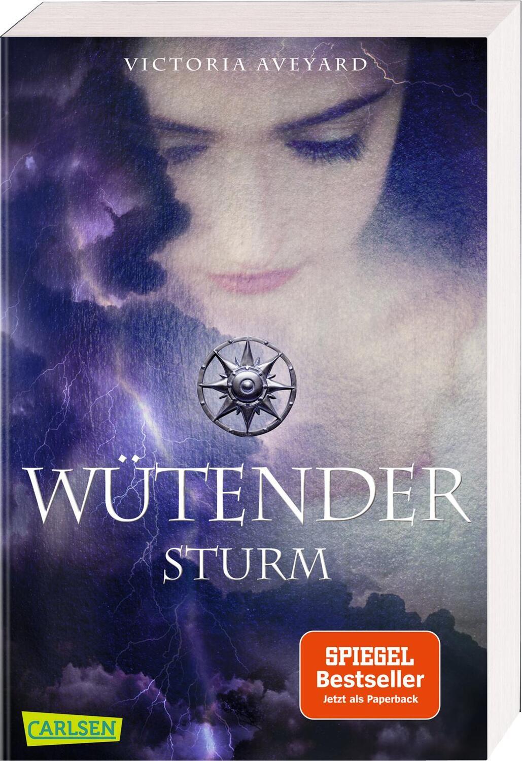 Cover: 9783551318312 | Wütender Sturm (Die Farben des Blutes 4) | Victoria Aveyard | Buch