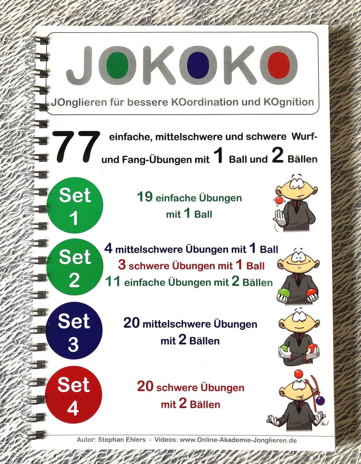 Cover: 9783947104758 | JOKOKO Sets 1, 2, 3 + 4 im DIN A5-Ringbuch | Stephan Ehlers | Buch