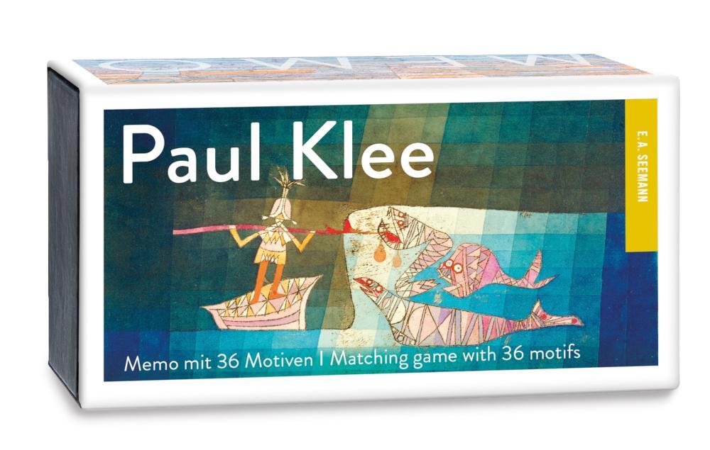 Cover: 4260044150437 | Paul Klee. Memo | Gedächtnisspiel mit 36 Motiven | Spiel | Deutsch