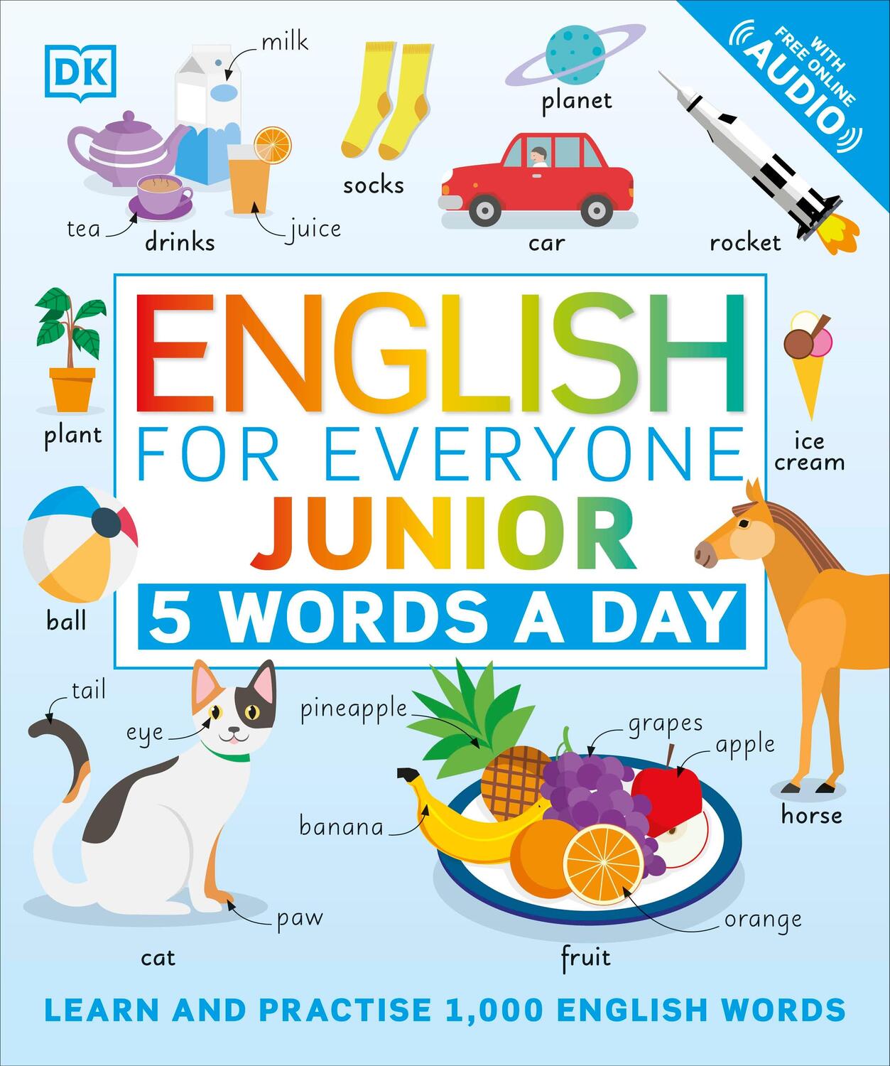 Cover: 9780241439425 | English for Everyone Junior: 5 Words a Day | Taschenbuch | 240 S.