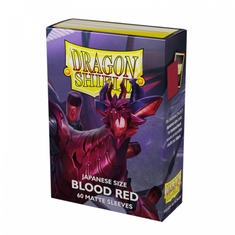 Cover: 5706569111502 | DS60J Matte - Blood Red | Dragon Shield! | EAN 5706569111502