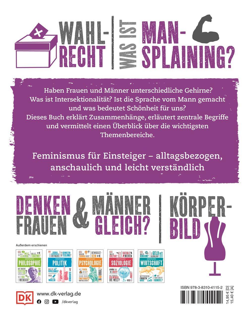 Rückseite: 9783831041152 | Kernfragen. Feminismus | Alexandra Black (u. a.) | Buch | Kernfragen