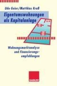 Cover: 9783409141833 | Eigentumswohnungen als Kapitalanlage | Matthias Kraß (u. a.) | Buch