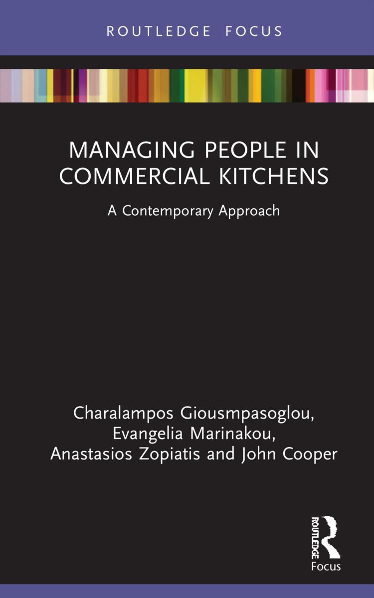 Cover: 9780367749101 | Managing People in Commercial Kitchens | A Contemporary Approach