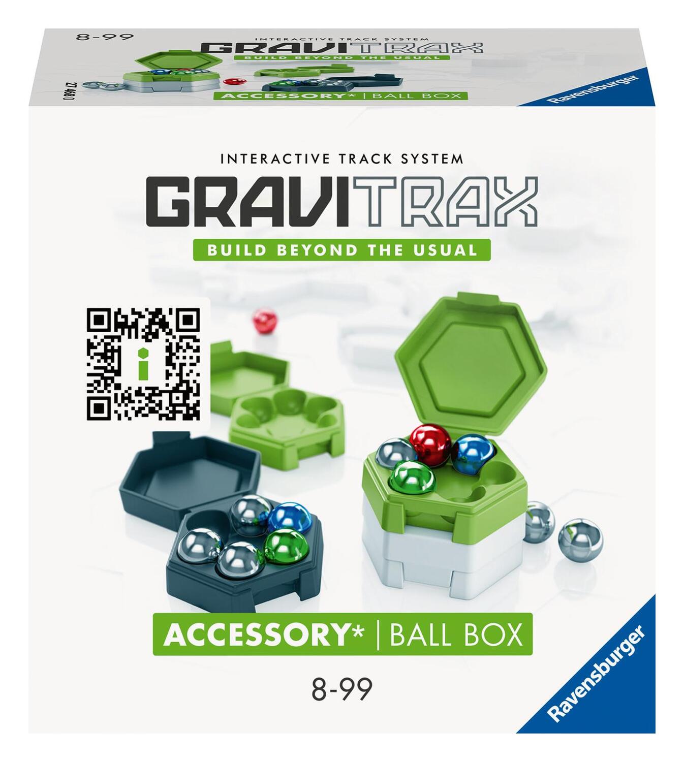 Cover: 4005556274680 | Ravensburger GraviTrax Accessory Ball Box - Ideales Zubehör für...