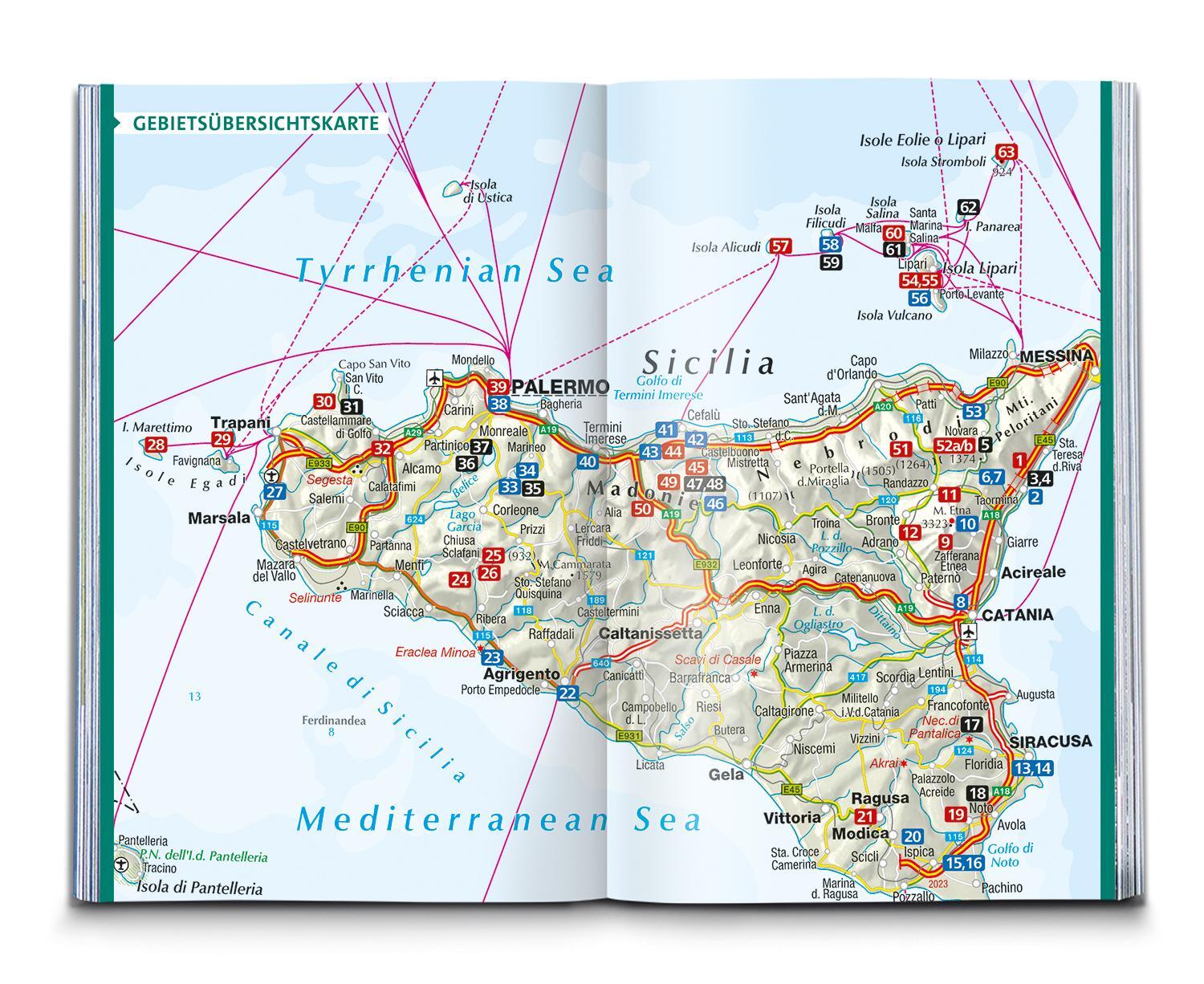 Bild: 9783991219644 | KOMPASS Wanderführer Sizilien und Liparische Inseln, 60 Touren | Buch