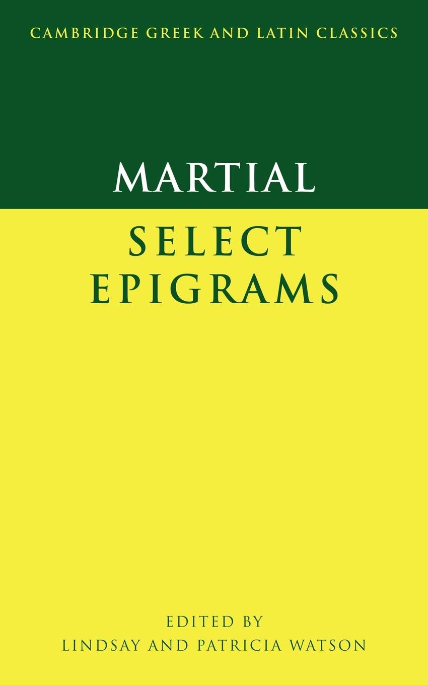 Cover: 9780521555395 | Martial | Select Epigrams | Martial | Taschenbuch | Paperback | 2006