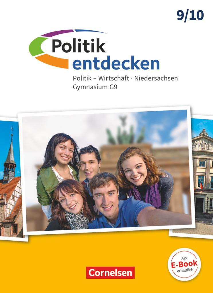 Cover: 9783062400032 | Politik entdecken 9./10. Schuljahr - Gymnasium Niedersachsen -...