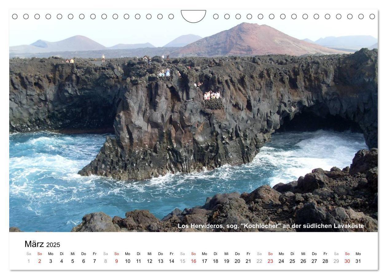 Bild: 9783435765492 | Die Canarischen Inseln - Lanzarote (Wandkalender 2025 DIN A4 quer),...