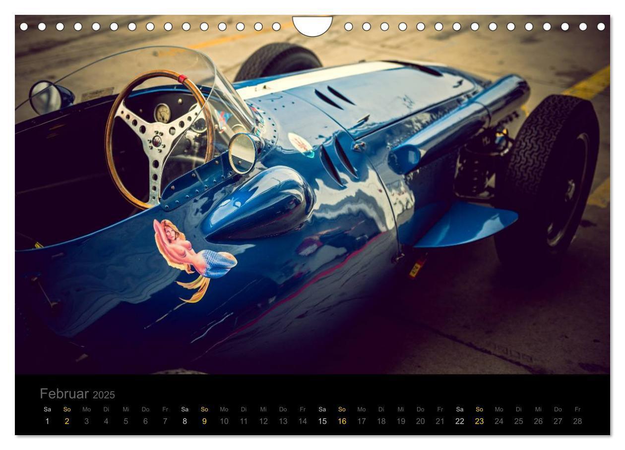 Bild: 9783435476558 | Classic Maserati Racing (Wandkalender 2025 DIN A4 quer), CALVENDO...