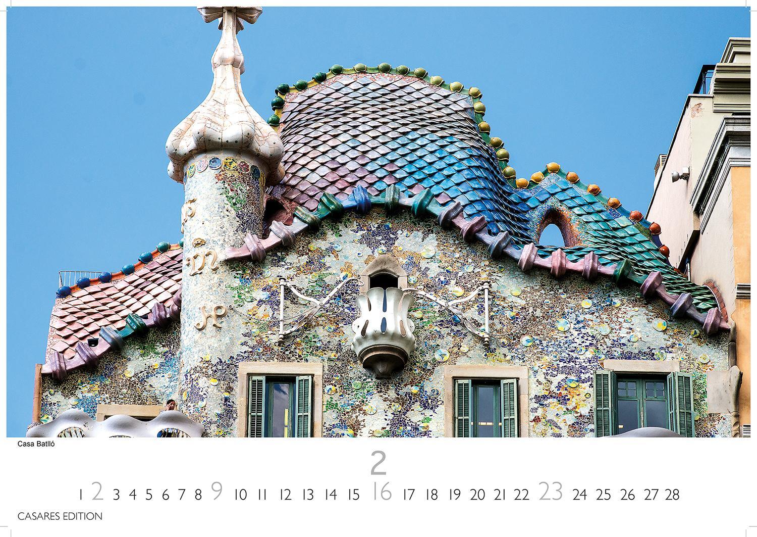 Bild: 9781835240281 | Barcelona 2025 L 35x50cm | H. W. Schawe | Kalender | 14 S. | Deutsch