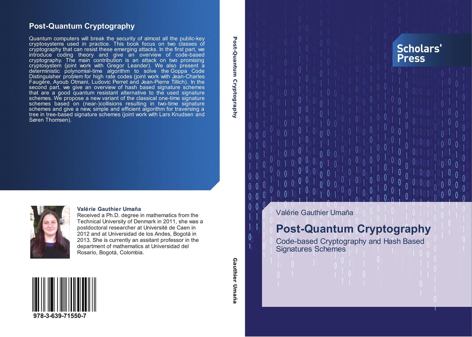 Cover: 9783639715507 | Post-Quantum Cryptography | Valérie Gauthier Umaña | Taschenbuch