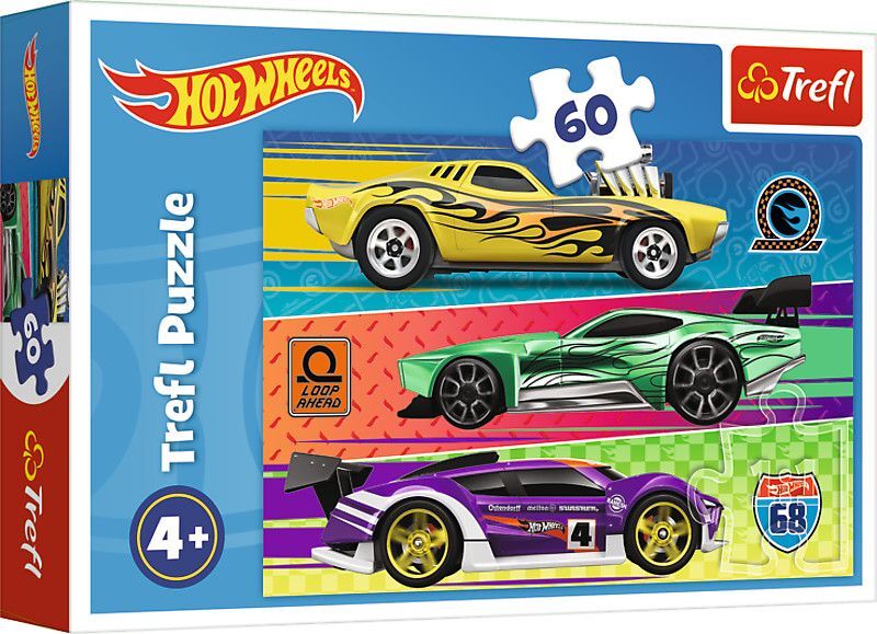 Cover: 5900511173895 | Puzzle 60 - Hot Wheel | Spiel | In Kartonage | 17389 | 2024 | Trefl