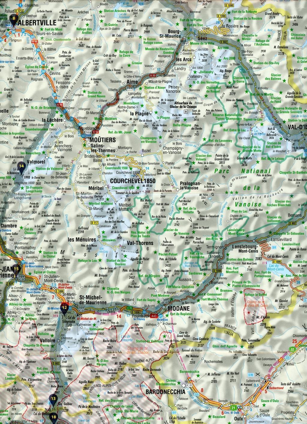 Bild: 9783937063669 | FolyMaps Route des Grandes Alpes 1:250 000 Spezialkarte | (Land-)Karte