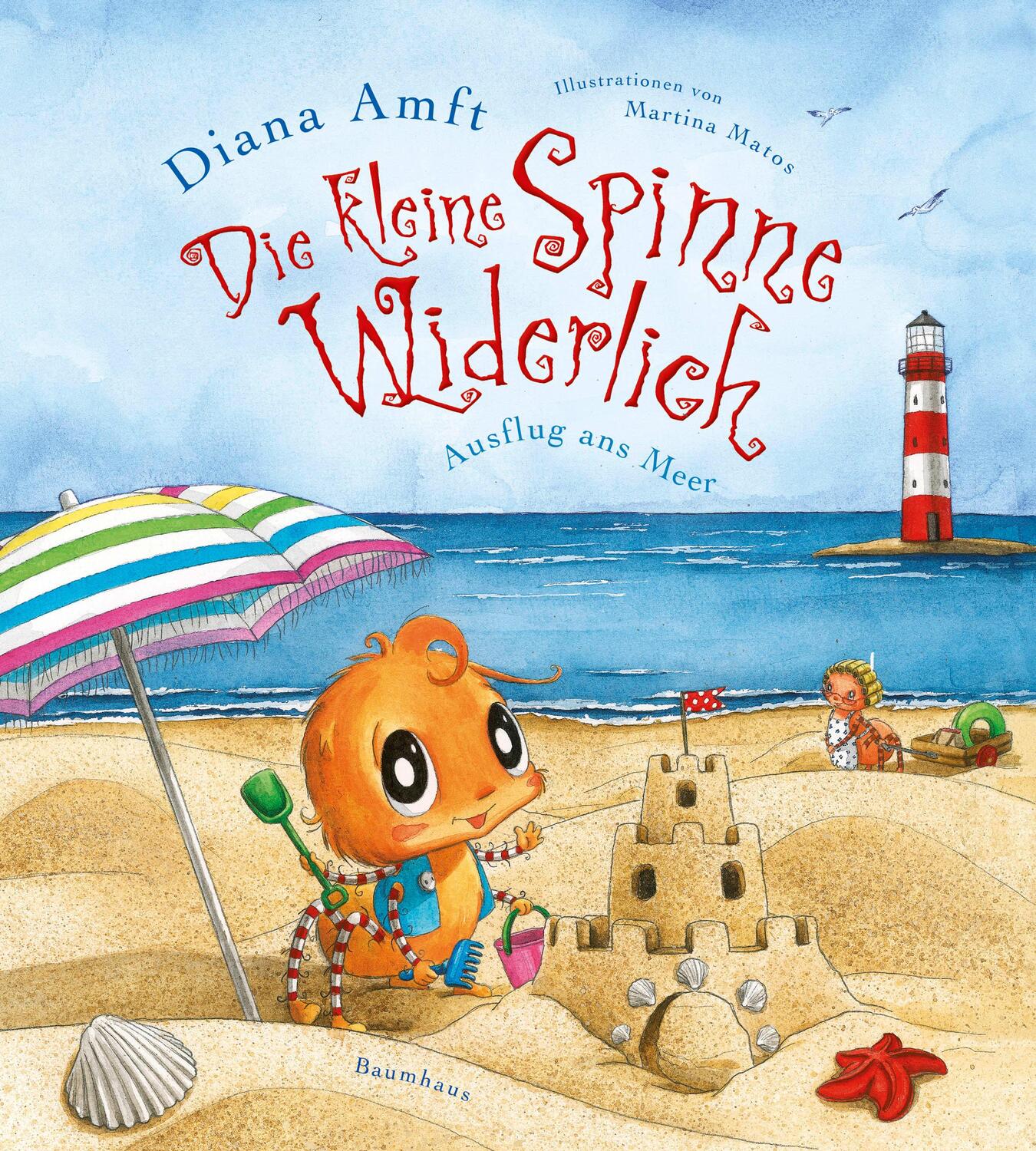 Cover: 9783833905285 | Die kleine Spinne Widerlich 06 - Ausflug ans Meer | Diana Amft | Buch